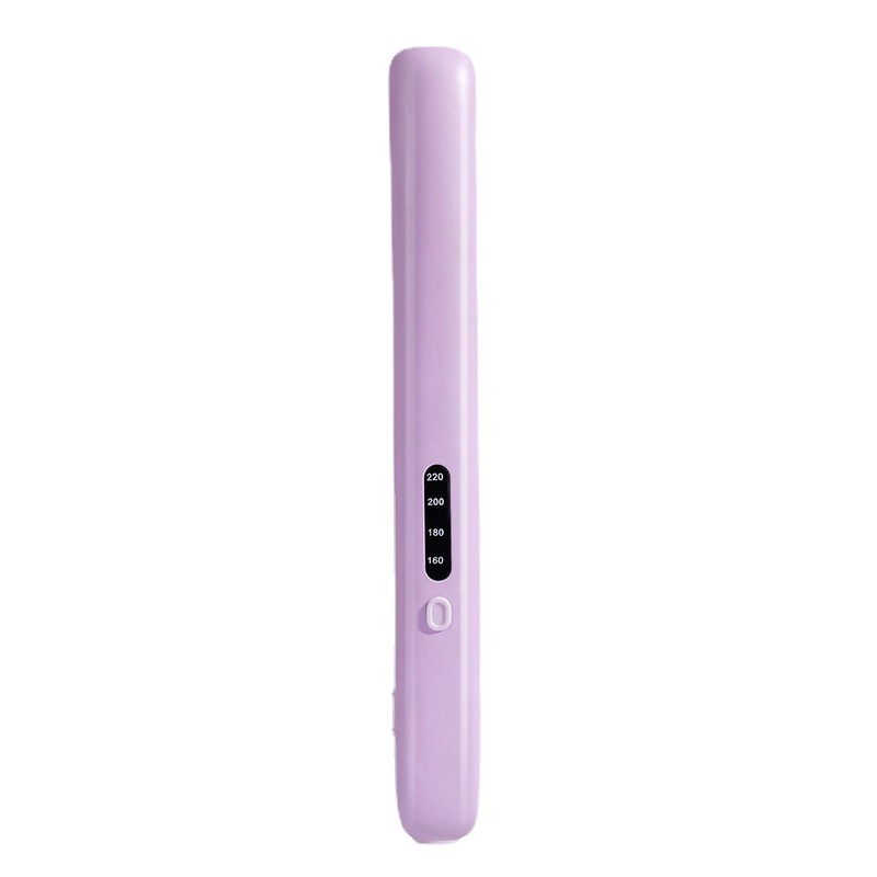 Guimisi Splint Straight Curly Hair Dual-use Curling Rod Small Straight Clip Straightening Board Dormitory Mini Portable Artifact