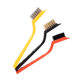 Wild bristle Wenwan brush factory wholesale bristle wire brush Wenwan walnut diamond polishing brush one-piece delivery