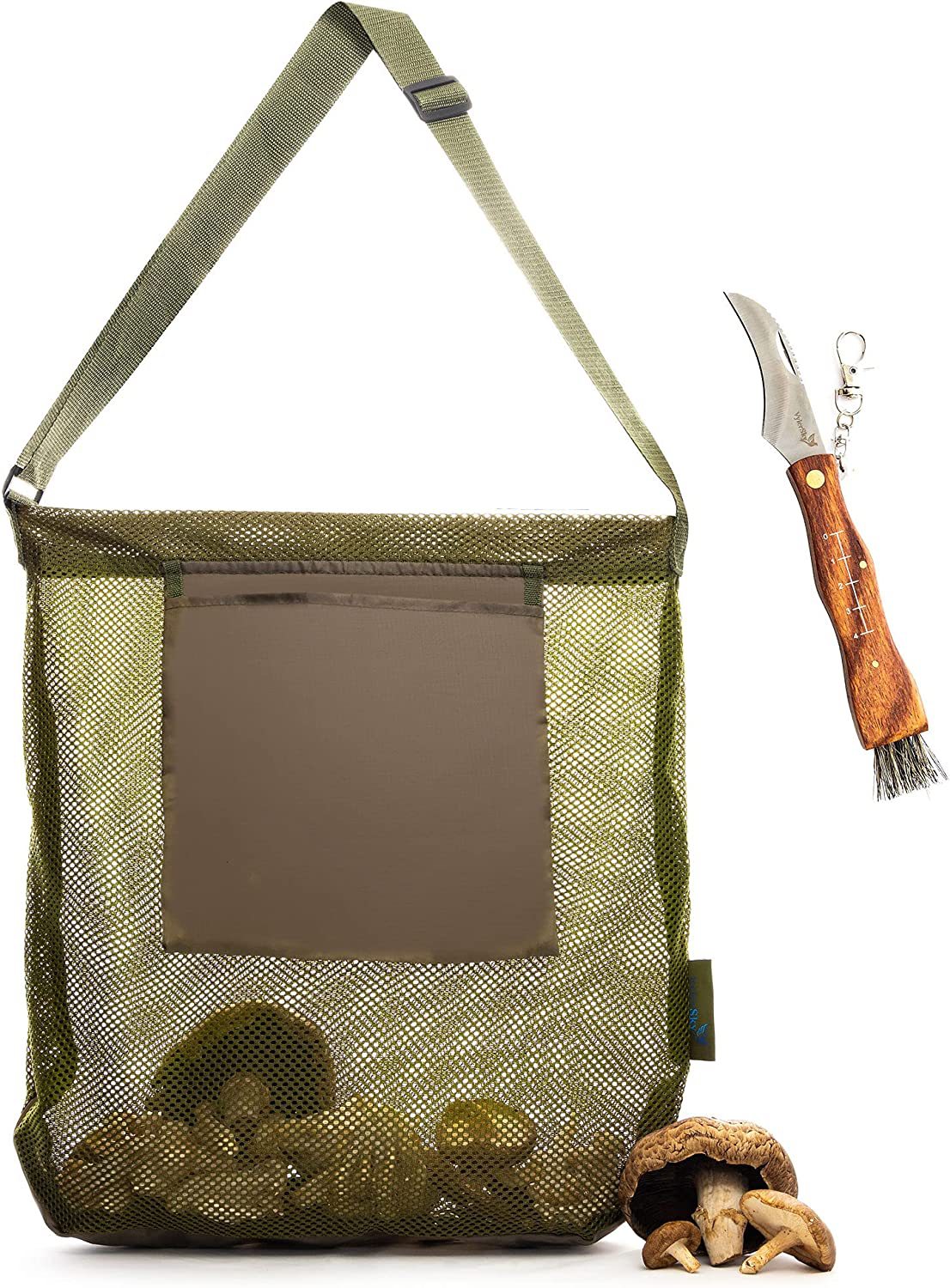 Foraging bag foraging set mushroom bag-Morel mushroom bag, foraging set mushroom hunting bag