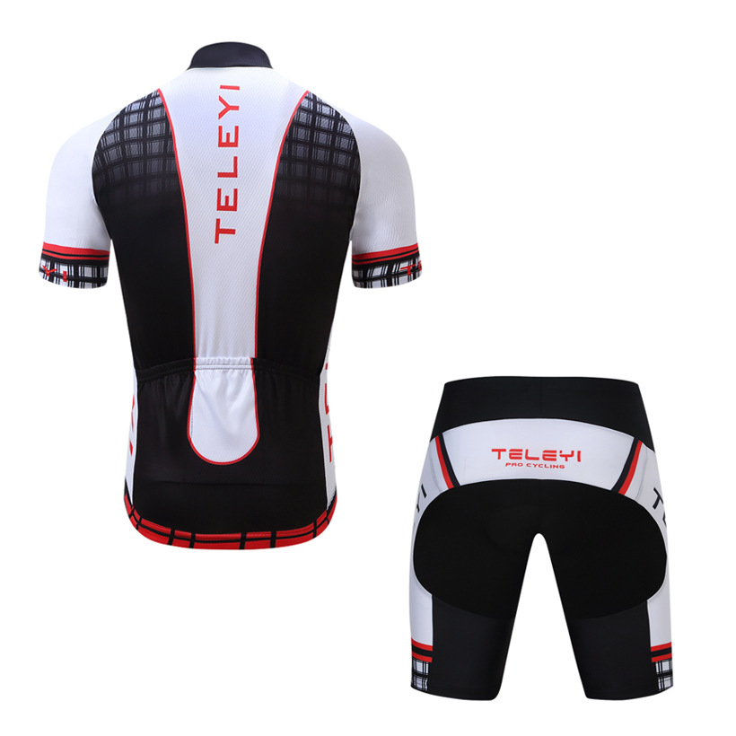 TELEYI cycling suit suit hot selling cycling suit bicycle racing suit short sleeve cycling suit M2