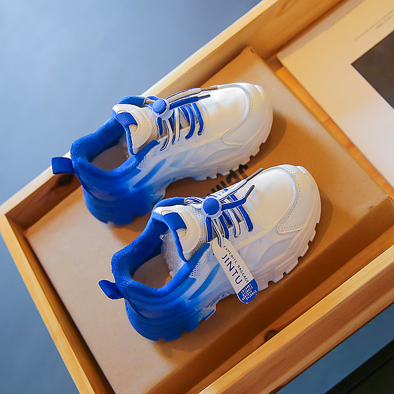 Girls' Shoes Spring and Autumn 2023 New Solid Soft-soled Leather Breathable Single-layer Shoes Girls' All-match Non-slip Children's Board Shoes