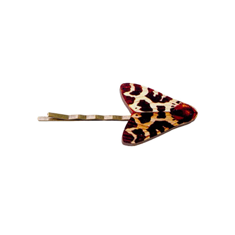 Cross-border Animal Style Wooden Craft Animal Dragonfly Butterfly Hairpin Hair Decoration Gift Hairpin