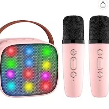 D20/K12/k13/K11/k16カラーライト付き屋外ポータブルミニ無線マイクk歌bluetoothオーディオ|undefined