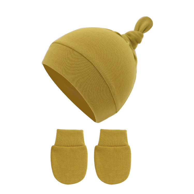 2023 Amazon Foreign Trade Baby Joo Cap Children's Pacifier Cap Single Layer Thin Baby Pullover Cap Baby Hat