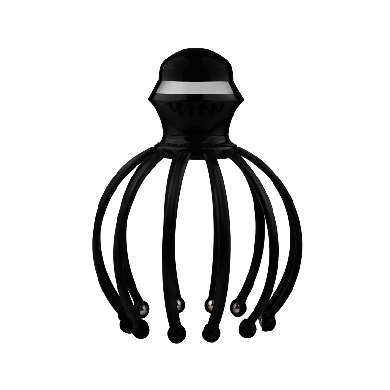 Vibration head massager scalp relaxation 12 claw electric head massager octopus acupoint massager wholesale