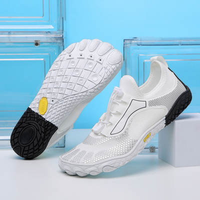 Squat Hard Pull Indoor Fitness Shoes Beach Shoes Men's and Women's Yoga Swimming Shoes Soft Shoes Anti-slip Anti-cut Barefoot Shoes