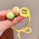45# yellow candy hair ring