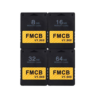 PS2 memory card 8MB/16MB/32MB/64MB/ FMCB memory card Free MCboot v1.966