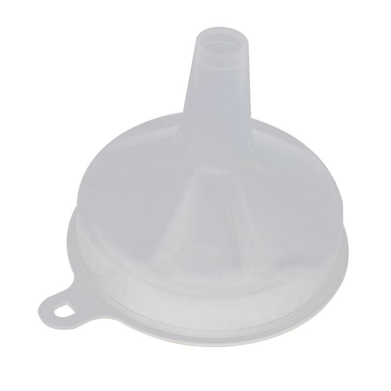 Transparent plastic funnel pour oil funnel Mini small funnel kitchen gadgets seasoning bottle funnel