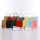 Thickened kraft paper tote bag custom kraft paper bag packing bag takeaway paper bag portable small kraft bag