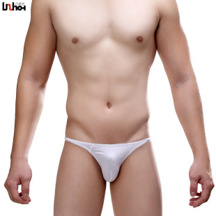 Sports thin belt excitation convex bag sweat-absorbent breathable cotton sexy men's thong men's underwear 11001-1