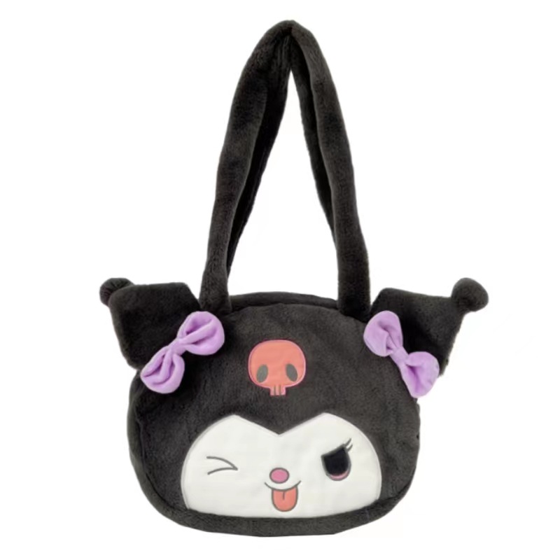 Cross-border Bag Kulomi Handbag Large Capacity ins Cute Girl Heart Gui Dog Melody Shoulder Bag