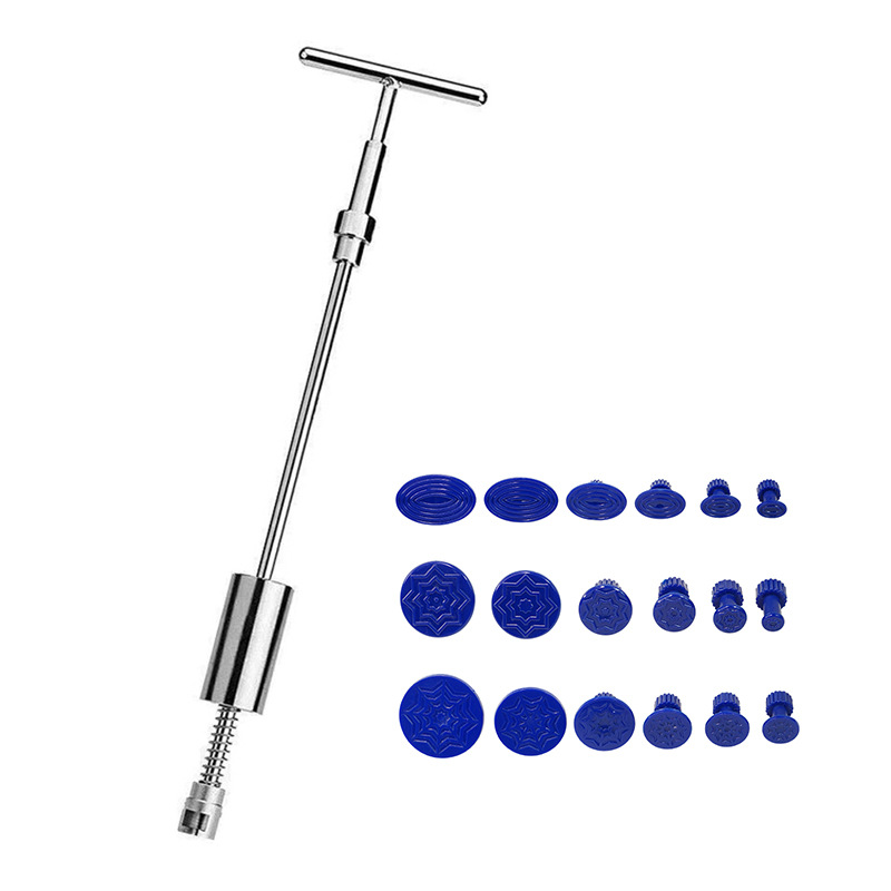 Car depression repair tool suit pit repair free sheet metal dent repair device pull rod puller small size 43CM