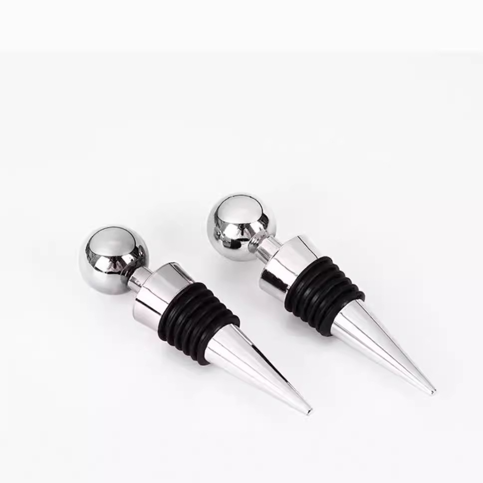 Simple and innovative wine stopper champagne stopper sealed Fresh round head tapered wine stopper