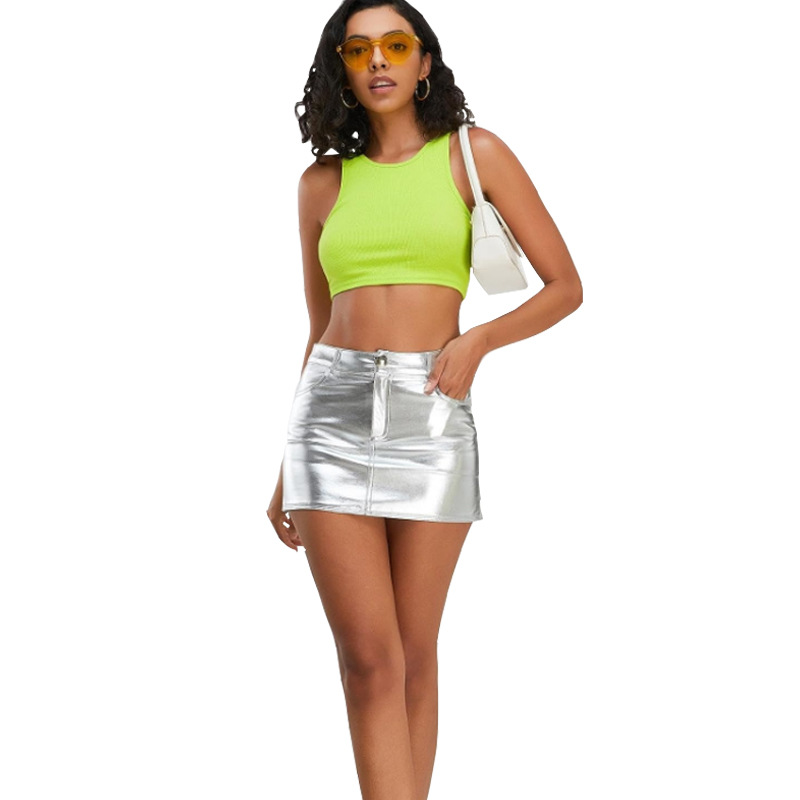 Amazon Cross-border Sexy Low Waist Skirt 2024 Summer New Tight European and American Spice Girls Style Ins Shorts Women's Clothing