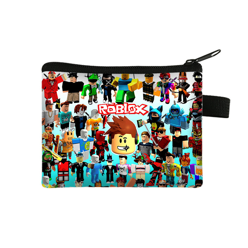 New Virtual World Children's coin purse girls' cute children's fashion storage bag trendy zipper card holder wholesale