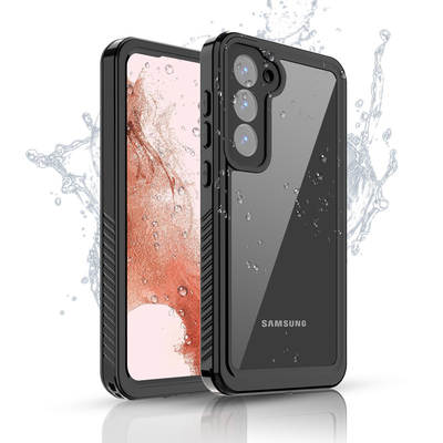 Red Pepper Waterproof Case for Samsung Galaxy S23 + Mobile Phone Waterproof Case Outdoor Drop-resistant Protective Case