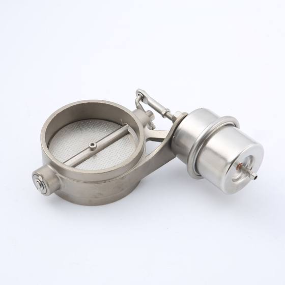 Stainless steel pneumatic valve car modified variable sound Electric exhaust pipe valve manufacturers wholesale