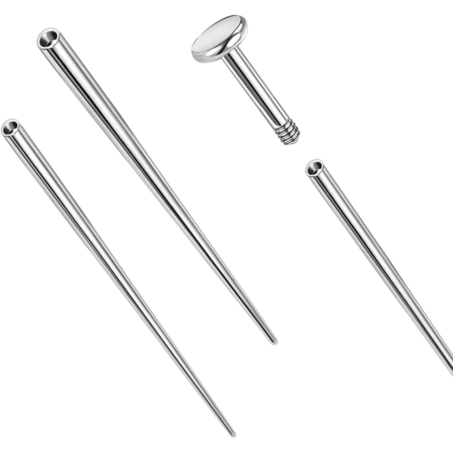 Stainless Steel Guide Needle Puncture Auxiliary Needle Threaded Guide Needle Puncture Special Traction Needle in-line Auxiliary Tool