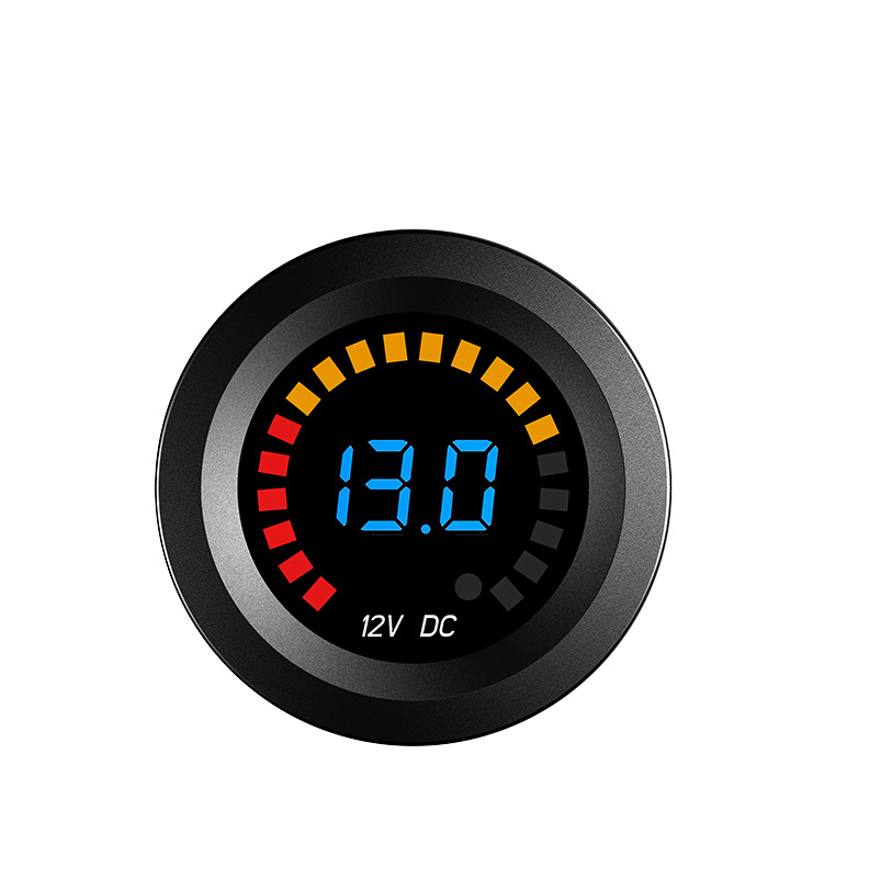 kewig modified 12v voltmeter DC Digital LED voltmeter color screen digital voltmeter