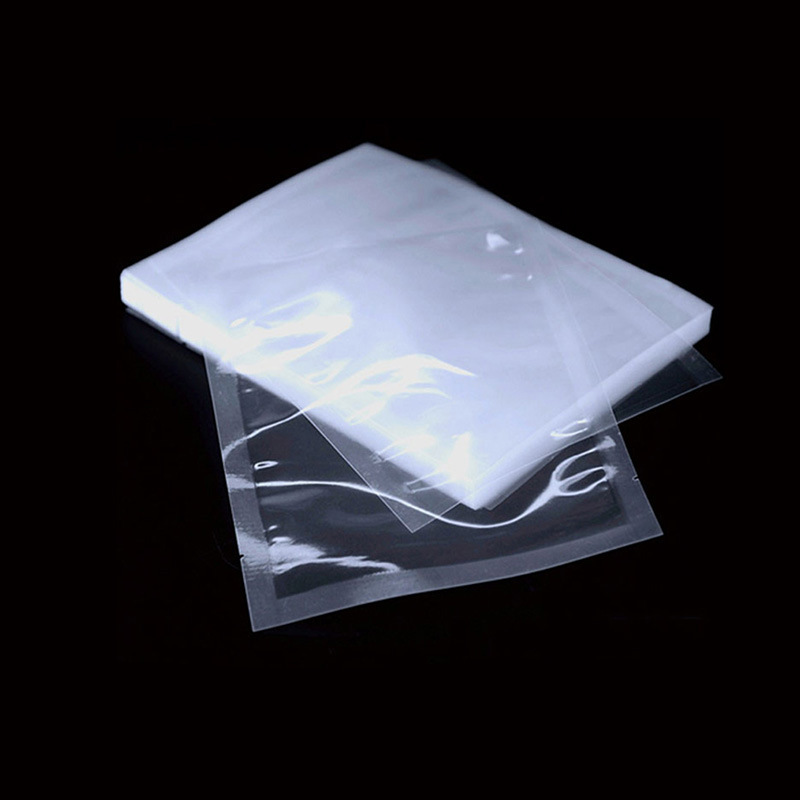 PET commercial vacuum food packaging bag wholesale transparent plastic sealed compression bag spot smooth vacuum bag