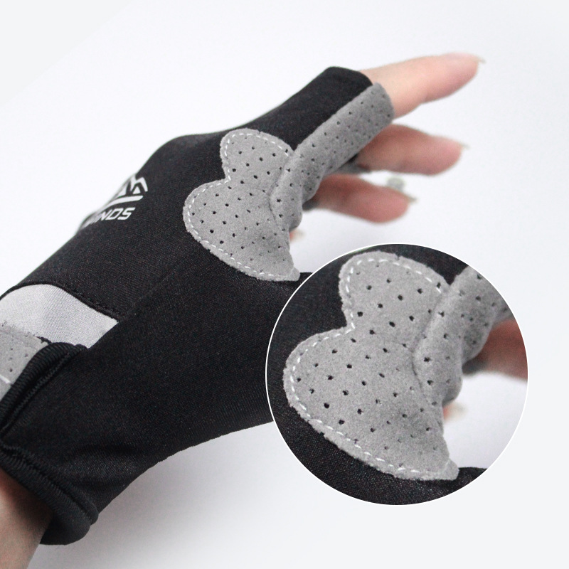 Gloves Men And Women Wear-resistant Breathable Full Finger Sunscreen Mesh Touch Screen Ice Silk Cycling Fishing Half Finger Gloves_voghion.com