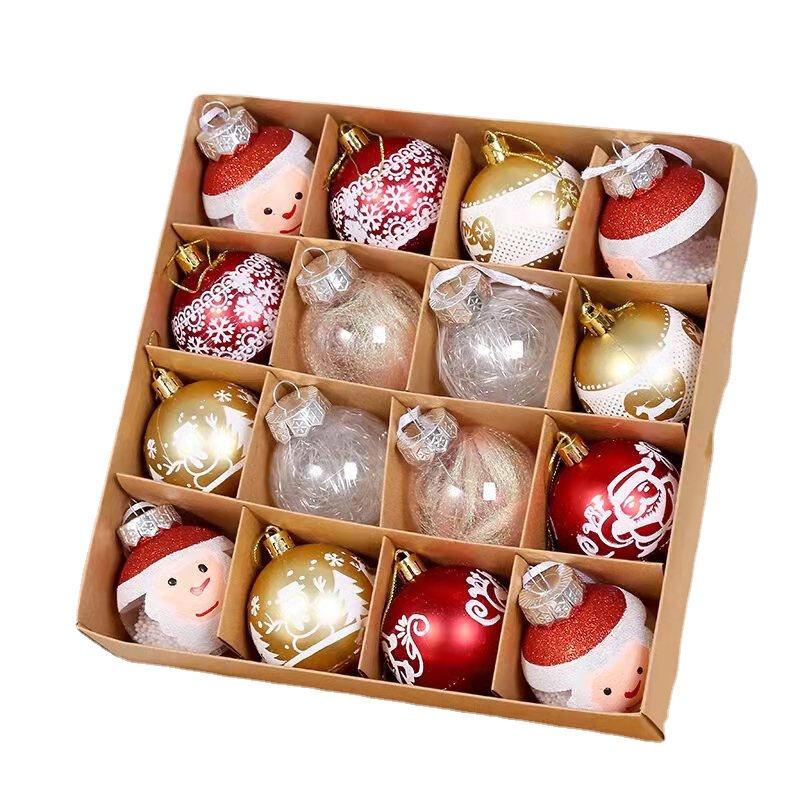 新しいタイプの祝日の装飾カラーボールメーカーの卸売りクリスマスツリーの装飾の贈り物のボールのウェディングの場所はクリスマスのボールを配置します。|undefined