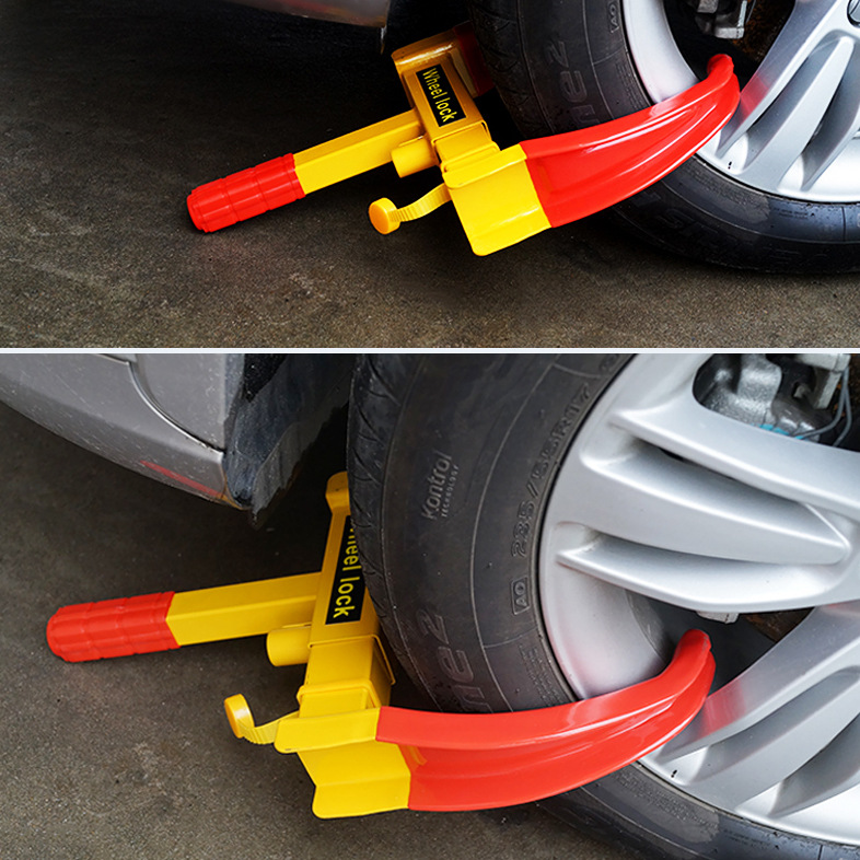 Source manufacturer horn wheel lock tire lock wheel lock car lock car car property anti-theft special car lock vise