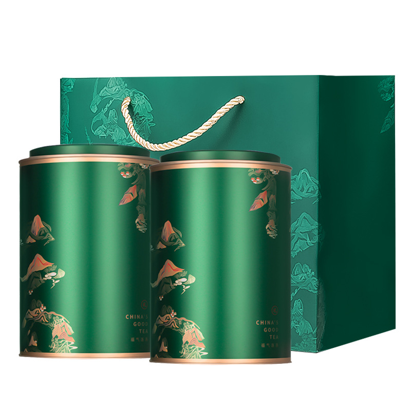 Factory spot wholesale round tinplate empty cans tea sealed cans large tea cans iron cans tea packaging