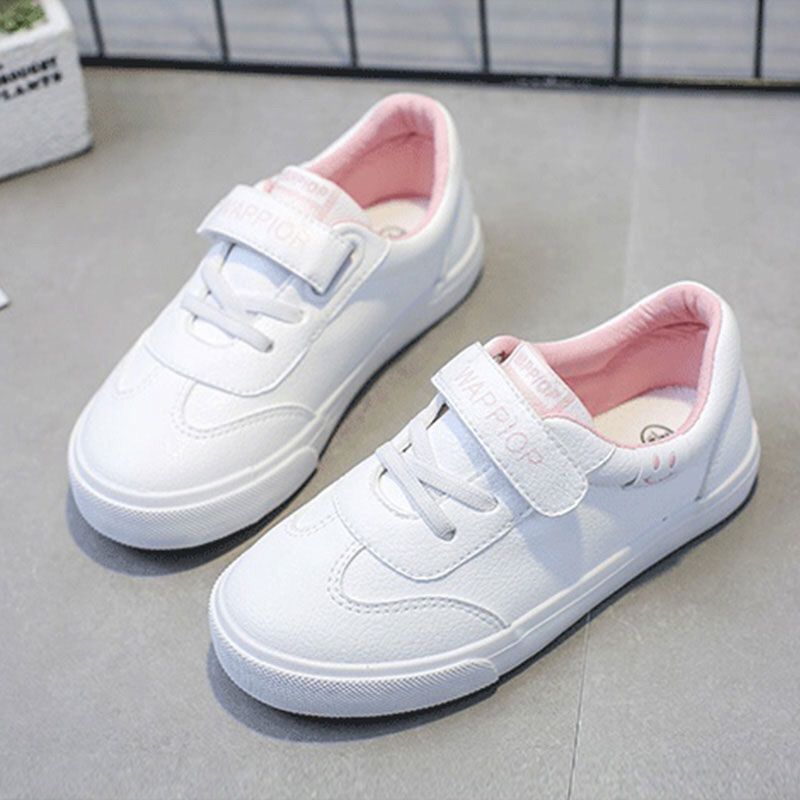 School designated children's small white shoes wholesale school designated 2024 new spring and autumn shoes for boys and girls school shoes