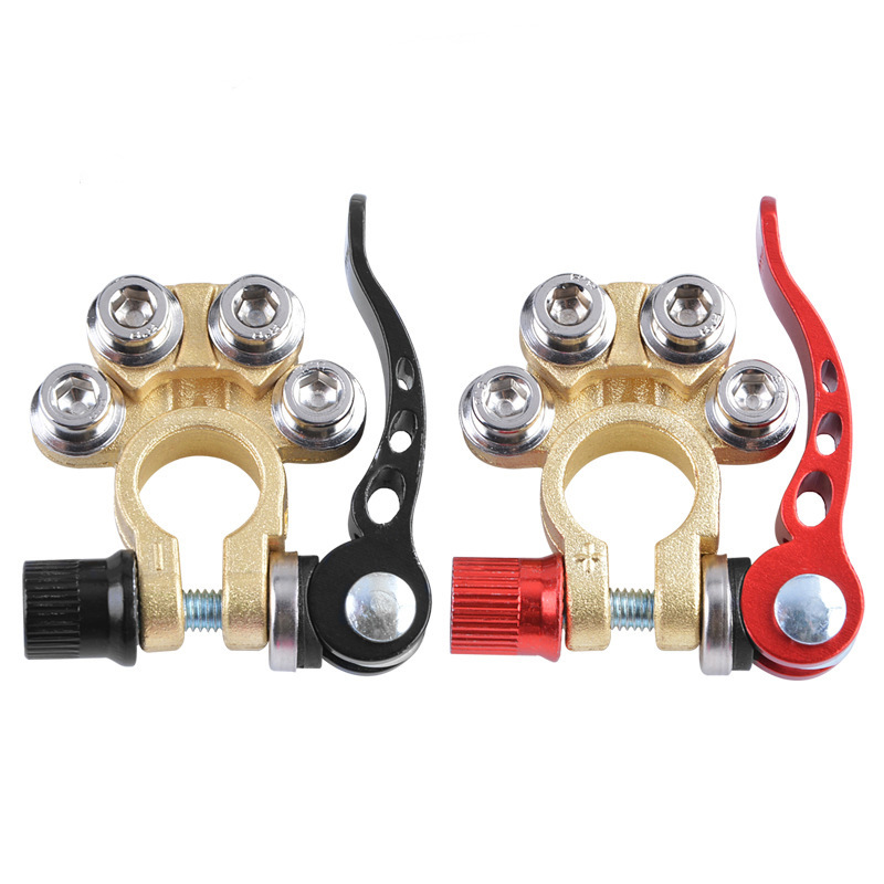 Battery terminal battery terminal with accessories car battery pile head battery Chuck battery clip wholesale