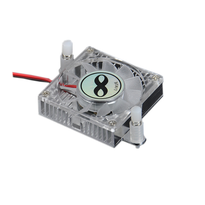 LIXUE cooling fan 12V 5v graphics chip integrated circuit radiator 5.5cm 55mm hole