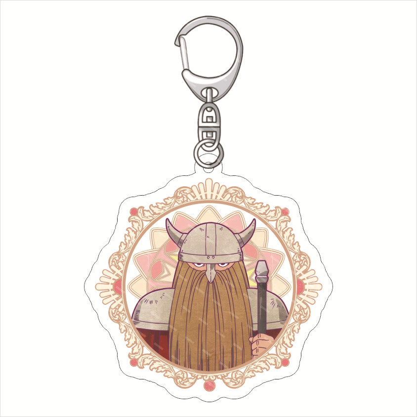 Foiled flilian acrylic keychain flilian flylen schutl Haita acrylic pendant