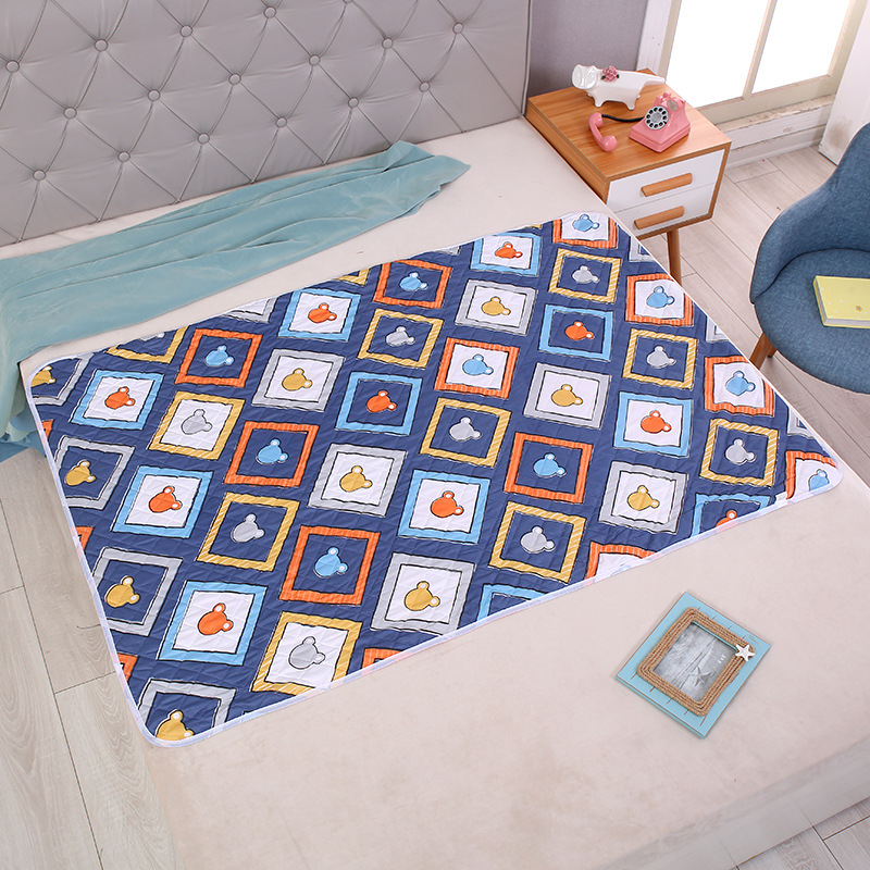 Wholesale oversized breathable children's diaper pad adult elderly care pad washable waterproof thick mattress