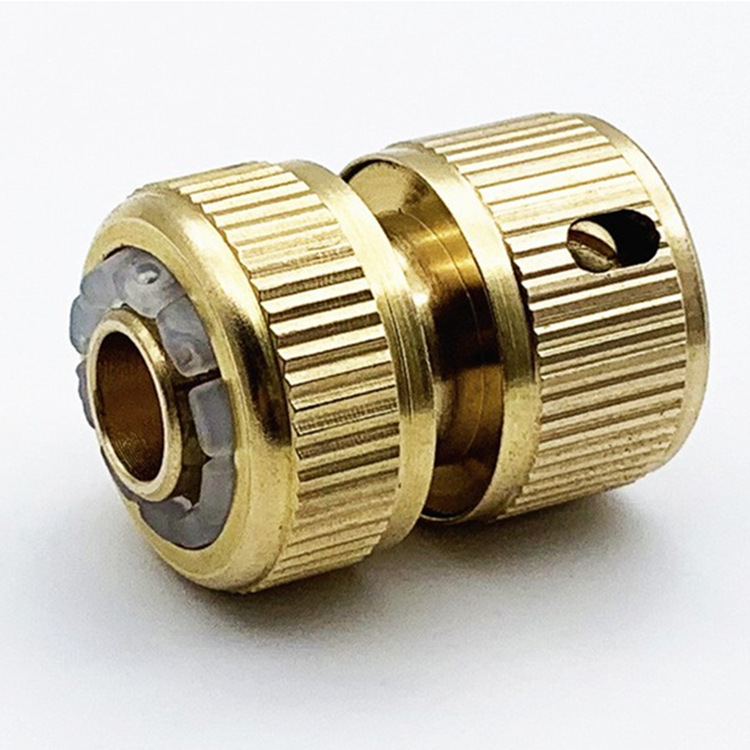 4 points Water connector car wash water gun quick connector 1/2 hose water connector garden water pipe copper quick connector