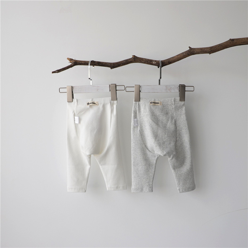 Children's clothing 2024 spring baby big PP leggings baby big fart leggings pants children's pants spring clothes