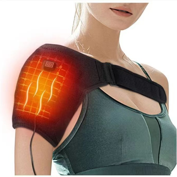 Warm heating shoulder pad warm electric heating shoulder pad massager hot compress cervical joint warm shoulder pad massager