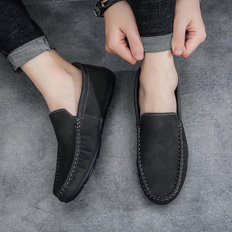 Men's Shoes 2022 Summer New Low Breathable Fashionable Slip-on Casual Men's Shoes Lazy Shoes