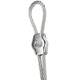 Dongxu 304 stainless steel single clamp double clamp fixed brake Chuck stainless steel fittings Chuck wire rope Chuck