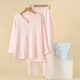 New spring and summer women's cotton yarn Japanese pajamas double-layer gauze breathable casual home wear suit ninth sleeve cotton