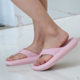 2022 New Summer Bathroom Home Slippers Women's Summer Dung Thick Bottom Flip Flops eva Set Toe Couple Slippers