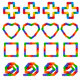 Cross-border best selling 24-section chain decompression track folding children's educational decompression toys to develop intellectual toys