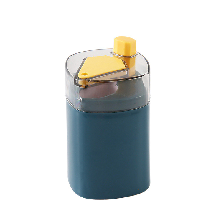 Automatic Toothpick Box Plastic Toothpick Cartridge Creative Convenient Toothpick Toothpick Bucket Household Press Toothpick Jar Bottle