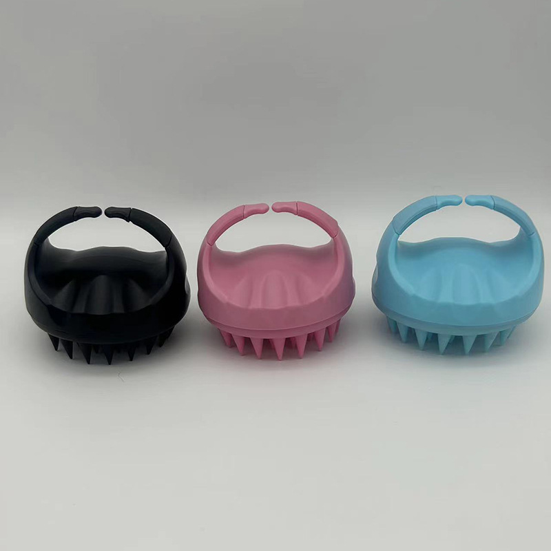 Spot Shampoo Brush Wet and Dry Non-Slip Soft Household Hairdressing Bathing Scalp Meridian Massage Comb