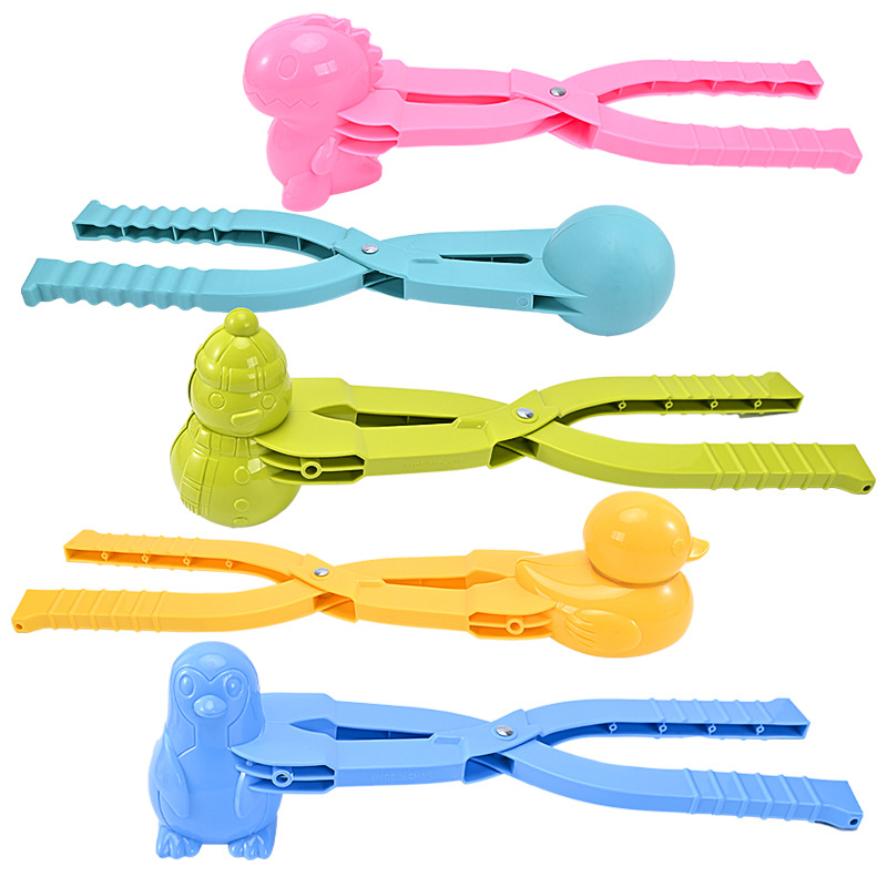 Children's snowball clip toy large winter outdoor snowman clip snow device snowball fight tool stall snow clip wholesale