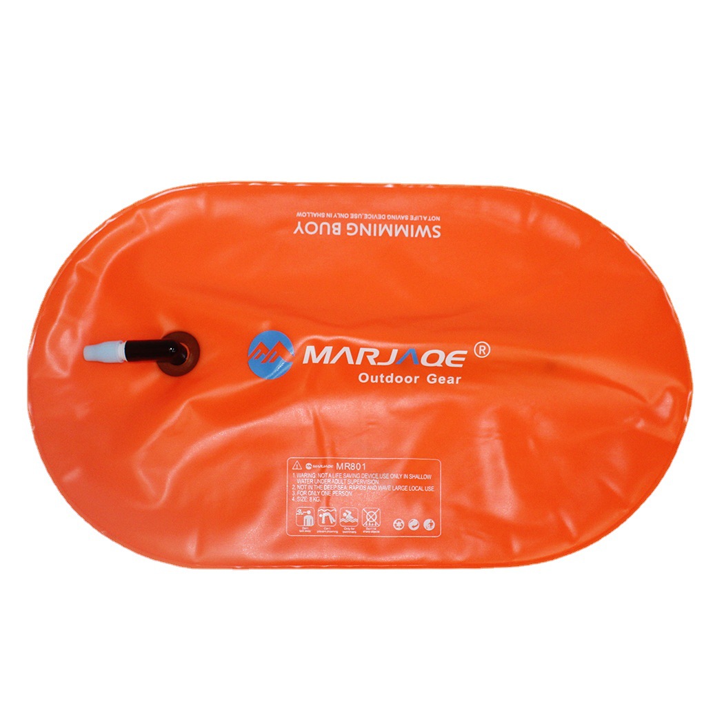 Strict selection of MARJAQE in stock anti-drowning drifting ball and fart coccidia single airbag swimming float thickened buoy