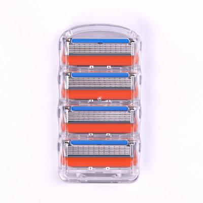 Cross-border foreign trade Orange Orange five-layer blade Shaver manual razor tonggeely 5-layer blade beam 5 cutter head knife holder