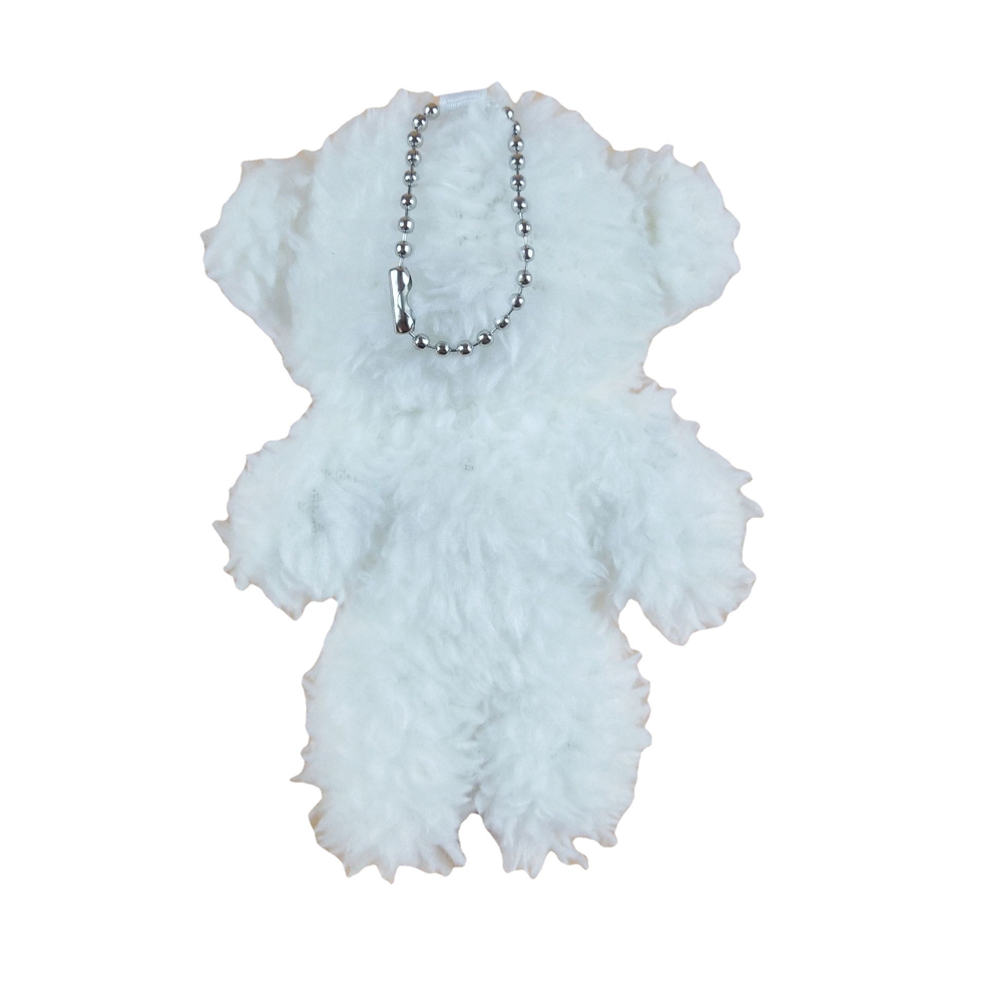 In stock wholesale blush one-piece Bear plush pendant Internet celebrity cute clothing bag accessories bear doll keychain