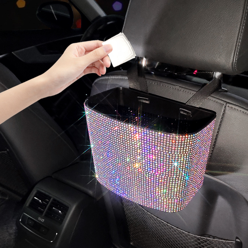 Car seat storage net pocket car storage bag car storage bag middle back hanging bag chair back storage bag