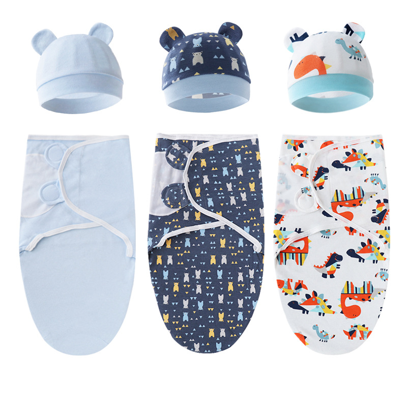 2025 Amazon Baby Swaddling Towel Infant Sleeping Bag Pure Cotton Newborn Sleeping Anti-Surprise Towel Anti-kick Quilt